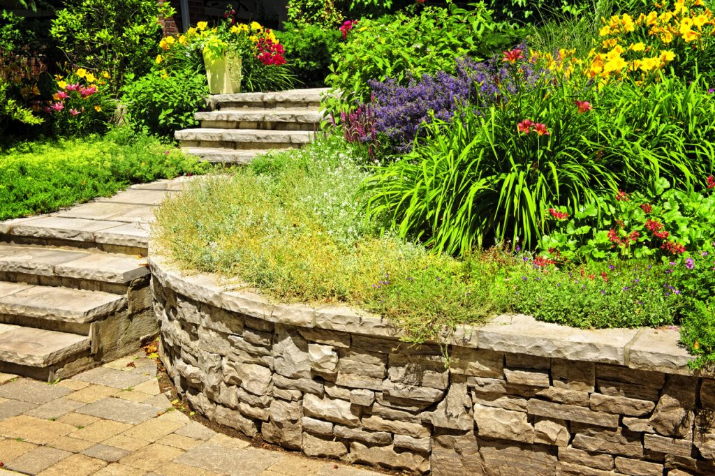 Install Retaining Walls in Your Garden