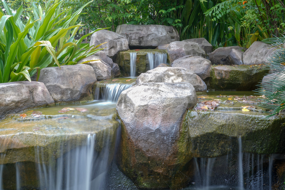 Water Features In Landscaping With Rocks